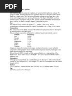 Physical Characteristics of The Earth