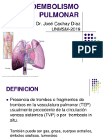 Tromboembolismo Pulmonar-Dr. Jose Cachay Diaz