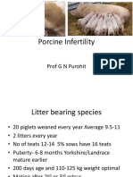 Porcine Infertility: Prof G N Purohit