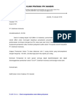 Surat Penawaran Vaksin TD