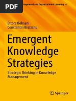 Emergent Knowledge Strategies Strategic Thinking in Knowledge Management PDF