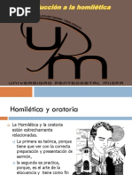 Pres. 1 INTRODUCCION A LA HOMILETICA