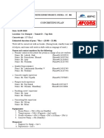 Concreting Plan: Bauxite Export Project, Guinea - CC - 006