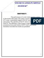 Solar Water Pumpimp PDF