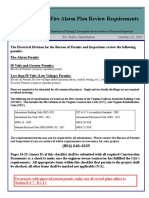 Fire Alarm Plan Review Requirements: Policy For Public Distribution October 22, 2015