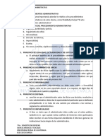 Cuestionario de Derecho Procesal Administrativo