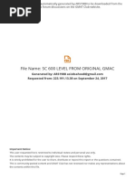 SC 600 Level From Original Gmac PDF