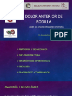 Dolor Anterior de Rodilla