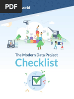 Modern Data Project Checklist