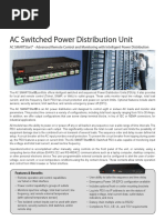 Ac Switched Power Distribution Unit DataSheet