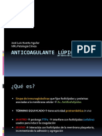 Anticoagulante Lúpico