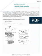 2.2 Transient Conduction in Semi-Infinite Slab