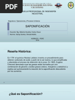 Saponificación