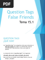 Tema 15.1 - Question Tags