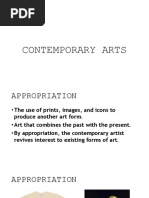 Contemporary Arts