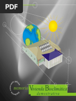 Memoria Vivenda Bioclimática Demostrativa - 0 PDF