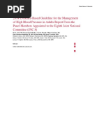 2014 Evidence-Based Guideline For The Management of High Blood Pressure in Adults, JAMA 2014