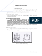 Materi Gambar Potongan