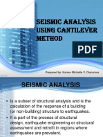 REP 38 - Seismic Analysis Using Cantilever Method-DIACAMOS, KARREN MICHELLE