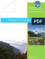 Manual de Ecología General 2019