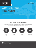 Hipaa Compliance Checklist