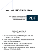 KLH Sistem Irigasi Subak - 2018