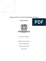 Improved Error Control Techniques For Data Transmission: Steven Robert Marple