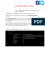 Understanding FreeRTOS SVC