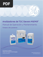 Manual de Operación y Mantenimiento Sievers M9 Esp PDF