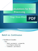 Batch Processing & Scheduling EDITED 19-3-2019