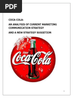 Coca-Cola: An Analysis of Current Marketing Communication Strategy and A New Strategy Suggetion