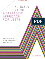 Sample Contemporary Accounting A Strategic Approach For Users 9th 9E-2 PDF