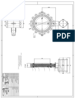 Desenho Técnico Válvula Borboleta 