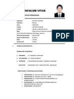 Curriculum Vitae Epa