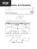 La Geometría Es Una