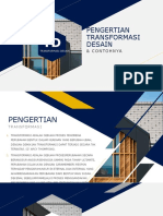 Pengertian Transformasi Desain