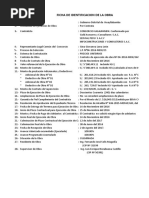 Ficha de Identificacion de Obra