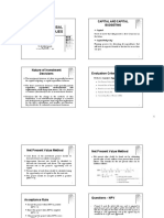 4 - Project Appraisal Techniques