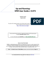 Up and Running: A REAPER User Guide V 5.973: March 2019