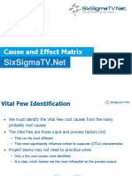 C & e Matrix