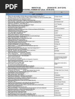 Tat (Sec) - 18 Marathi (E-207) Answer Key