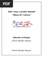 2 Sala Cuna y Jardín Infantil Informe Al Hoga Nivel Medio Mayor