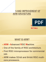 1.evolution and Improvement of ARM Architect