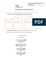 Evaluacion Genero Lirico 6to