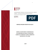 MIchele Helena. MORTE, ESCRAVIDÃO E HIERARQUIAS NA FREGUESIA DE IRAJÁ - UM ESTUDO DOS FUNERAIS E SEPULTAMENTOS ESCRAVOS (1730-1808) PDF