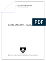 Por El Heroismo A La Felicidad, Fray Domingo Basso OP PDF