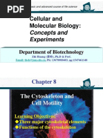 Lecture 3 - Chapter 8-Cytoskeleton A