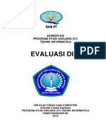 Evaluasi Diri Program Studi Teknik Informatika STIKOM Tunas Bangsa