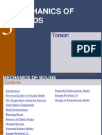 Mechanics of Solids: Torsion