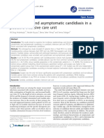 Candidiasis in PICU